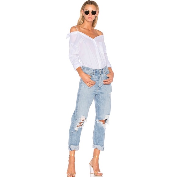 AGOLDE 90s Mid Rise Loose Fit sz 27 in Fall Out - Picture 4 of 15